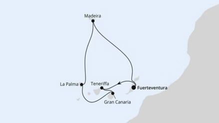 Kanaren und Madeira ab Fuerteventura