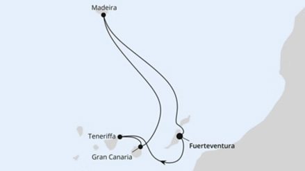 Kanaren und Madeira ab Fuerteventura
