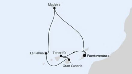 Kanaren und Madeira ab Fuerteventura