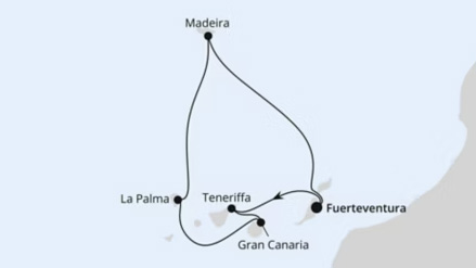 Kanaren und Madeira ab Fuerteventura