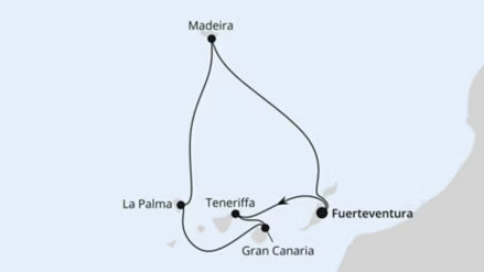 Kanaren und Madeira ab Fuerteventura