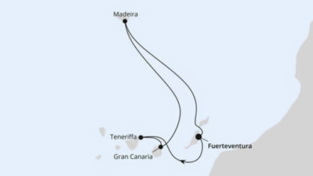 Kanaren und Madeira ab Fuerteventura