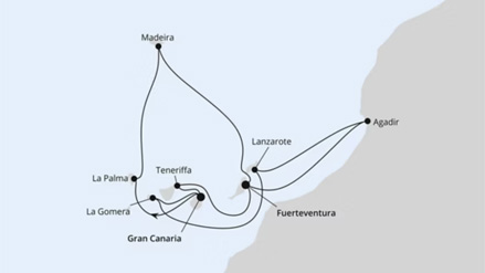 Kanaren, Madeira & Marokko