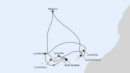 Große Kanaren-Reise mit La Gomera & Madeira