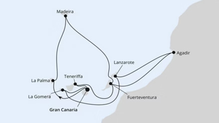 Große Kanaren-Reise mit Madeira & Marokko