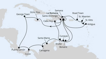 Karibische Inselrundreise und Mittelamerika 2