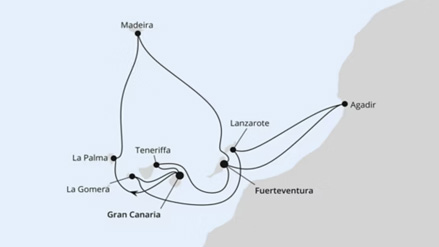 Kanaren, Madeira & Marokko