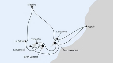 Kanaren, Madeira & Marokko