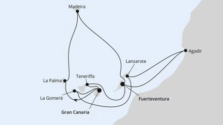 Kanaren, Madeira & Marokko