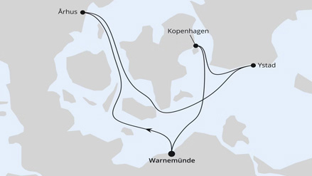 Kurzreise nach Dänemark & Schweden ab Warnemünde