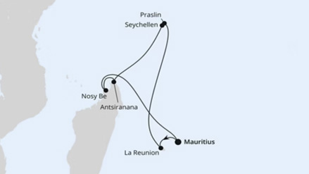 Mauritius, Seychellen & Madagaskar 1