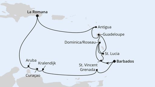 Karibische Insel-Rundreise ab Barbados