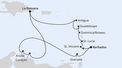 Karibische Insel-Rundreise ab Barbados