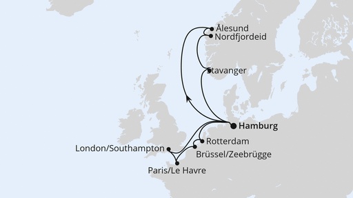 Metropolen & Norwegen ab Hamburg 2