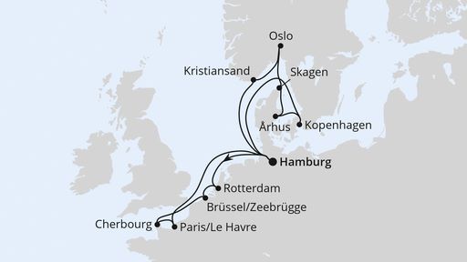 Feiertagsreise Metropolen & Skandinavien