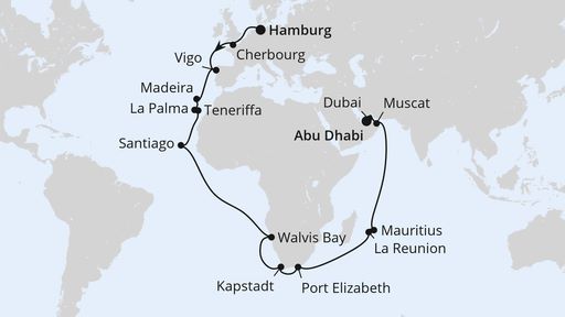 Weltenbummler Kanaren, Südafrika & Mauritius 3