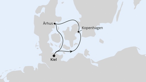Minikreuzfahrt nach Dänemark ab Kiel