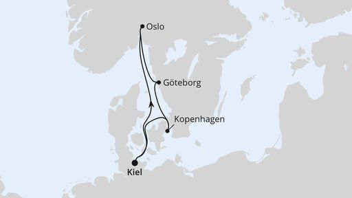 Kurzreise Skandinavische Städte