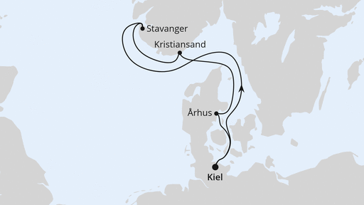 Kurzreise nach Skandinavien
