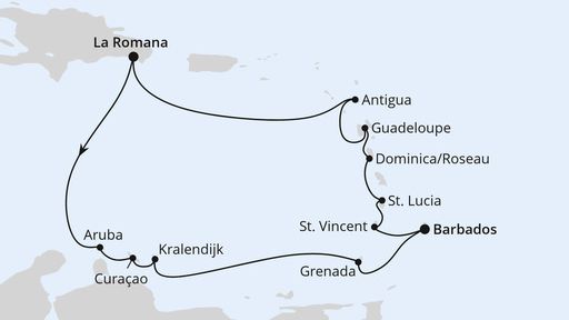 Karibische Insel-Rundreise