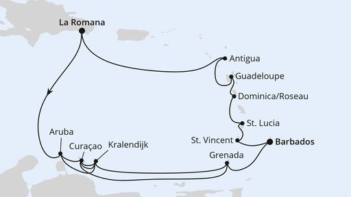 Karibische Insel-Rundreise