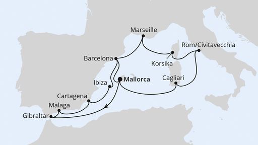Grosse Mittelmeer-Reise ab Mallorca 3