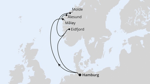 Norwegen ab Hamburg 2