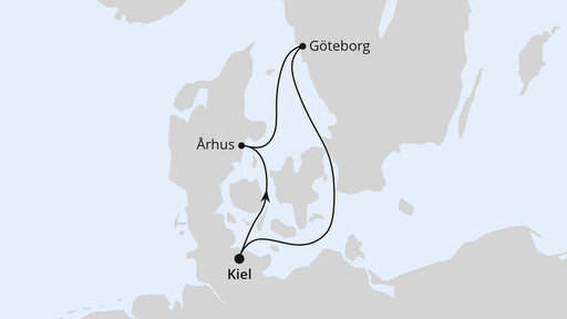 Minikreuzfahrt Dänemark und Schweden ab Kiel