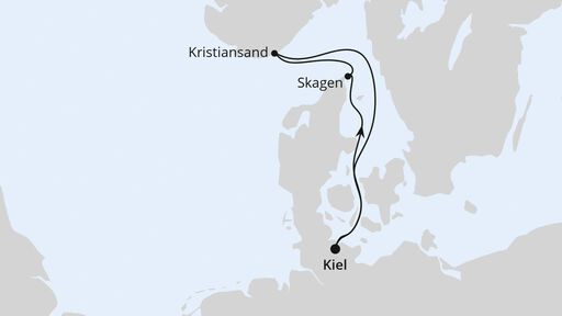 Kurzreise Norwegen und Dänemark ab Kiel