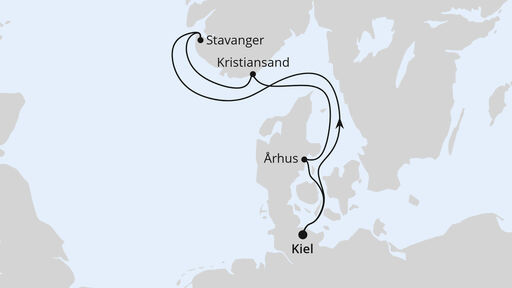 Kurzreise Südnorwegen ab Kiel