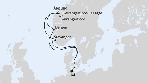 Grosse Skandinavien-Reise ab Kiel 2