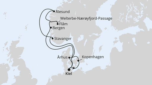 Dänemark & Norwegen ab Kiel