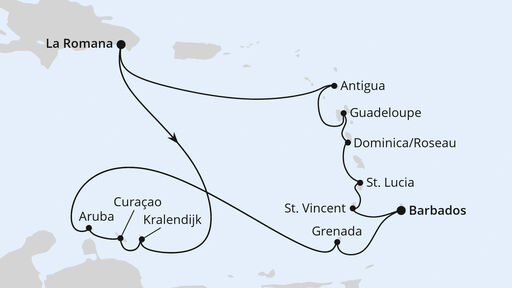 Karibische Insel-Rundreise