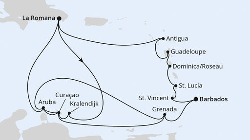 Karibische Insel-Rundreise