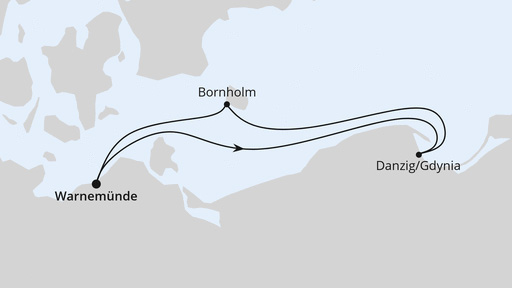 Kurzreise Danzig und Bornholm