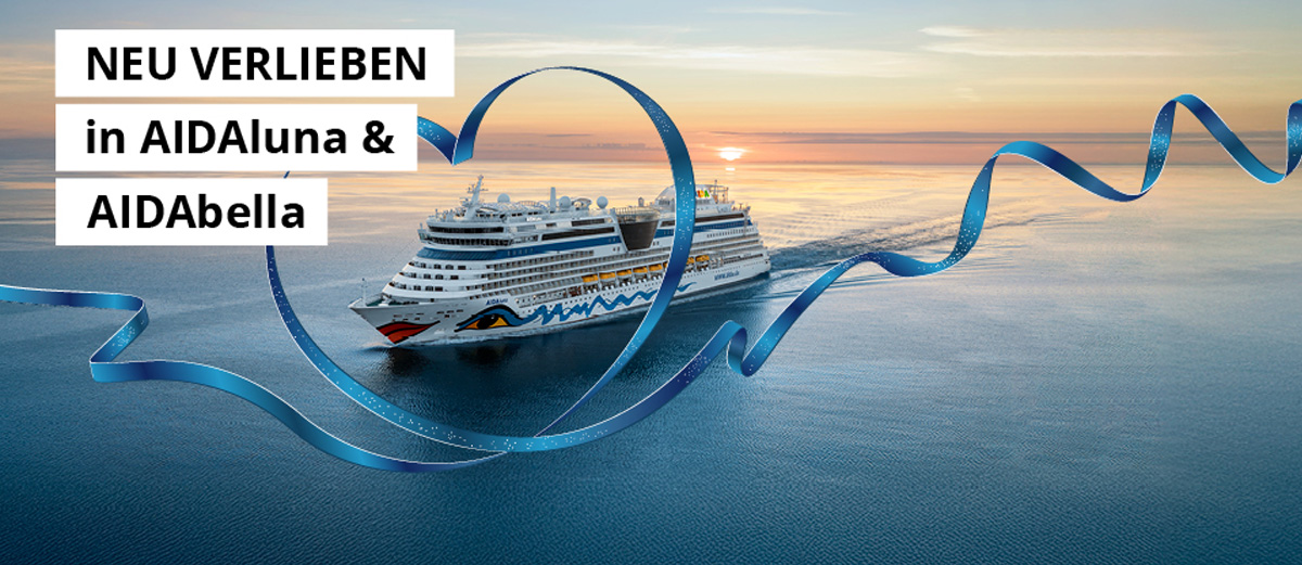 Die AIDAbella und AIDAluna Evolution 